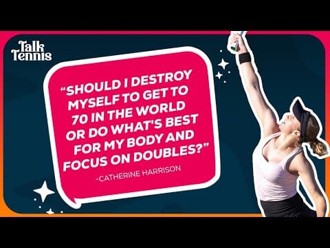 Catherine Harrison’s Road Back to Pro Tour: a comeback built on resilience & pursuit of a Grand Slam