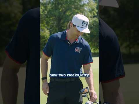 AMBIDEXTROUS GOLFER?! Adam Fantilli Reveals What's in His Golf Bag! ⛳️