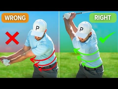 BEST BACKSWING Drill to Extend the Body and Improve Your Ball Striking