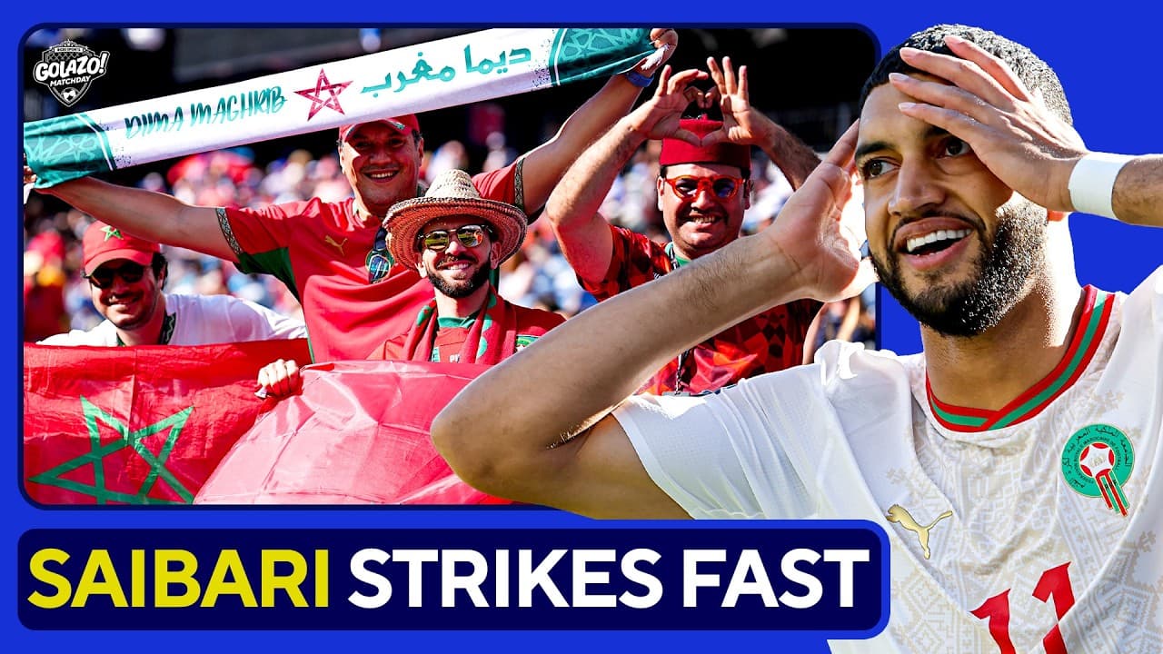 Ismael Saibari's early goal carries Morocco past Scotland