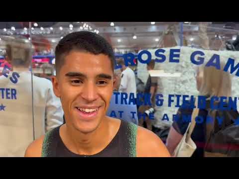Mohamed Attaoui takes 2nd place in Millrose Games 800m