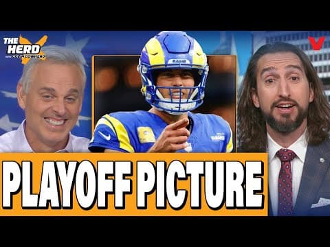 Colin Cowherd & Nick Wright DEBATE NFL Playoff predictions, Brian Daboll | THE HERD NFL