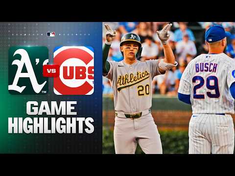 Athletics vs. Cubs Game Highlights (6/3/26) | MLB Highlights