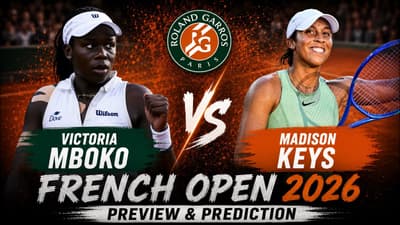 Victoria Mboko vs Madison Keys | French Open Round 3 | Roland Garros 2026 | Preview & Prediction