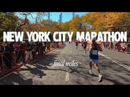 NEW YORK CITY MARATHON - [Race POV - Final Miles]