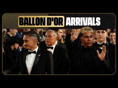 Stars arrive at the 2025 Ballon d'Or Ceremony 🤩 | Yamal, Dembele & more! | CBS Sports Golazo