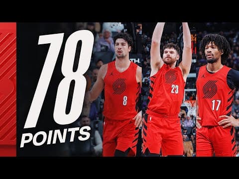 Avdija, Sharpe & Clingan Stuff The Stat Sheet vs Kings | January 18, 2026