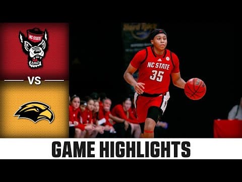 NC State vs. Southern Miss Game Highlights | 2025-26 ACC Women's Basketball