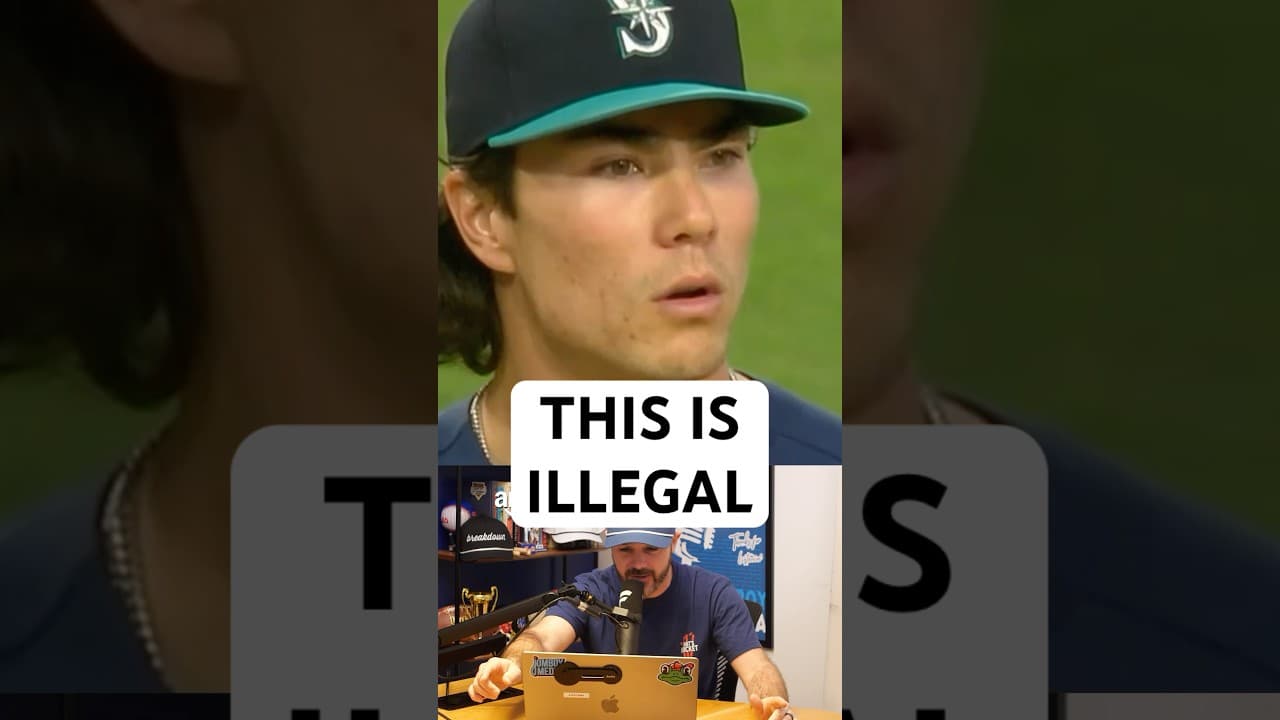 This new strategy is illegal, a breakdown #baseball #mariners #astros #mlb #jomboymedia