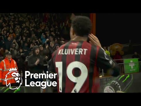 Justin Kluivert's WORLDIE puts Bournemouth 2-1 in front of Fulham | Premier League | NBC Sports