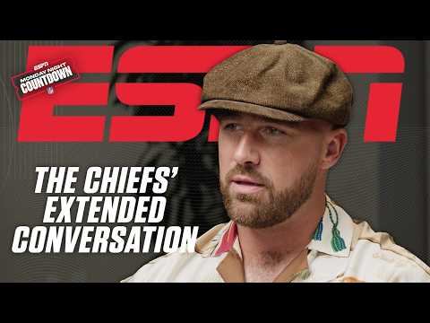 The Travis Kelce, Patrick Mahomes & Andy Reid EXTENDED CONVERSATION | Monday Night Countdown