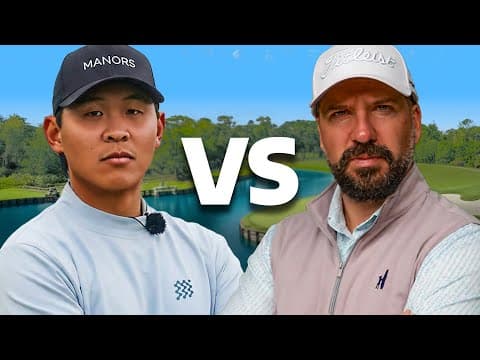 Peter Finch vs Luke Kwon (our FIRST 18 hole match!)