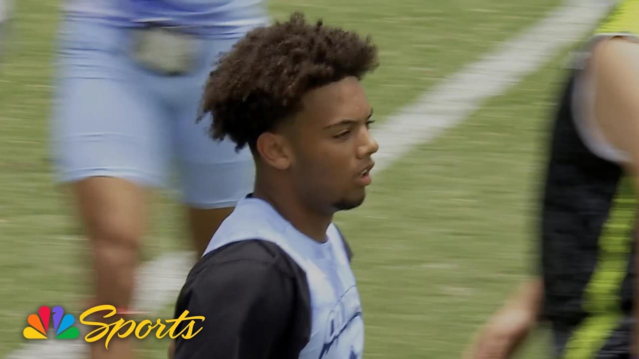 Nebraska commit Trae Taylor shows off his arm at OT7 Championship | NBC Sports