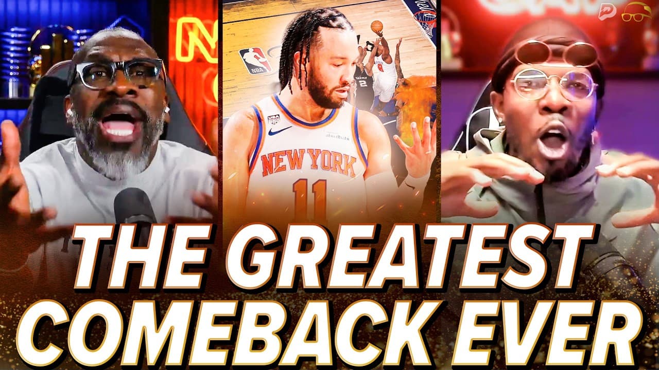Shannon Sharpe SICK after Knicks pull off GREATEST COMEBACK in Finals History vs Spurs | Nightcap