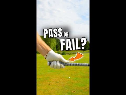Try This Grip Check!
