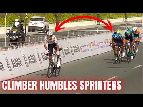How Isaac Del Toro Out-sprinted The Sprinters Stage 1 UAE Tour 2026