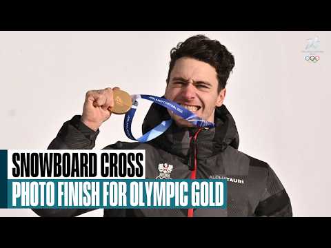 Austrian Haemmerle defends gold vs. Grondin in SBX nailbiter