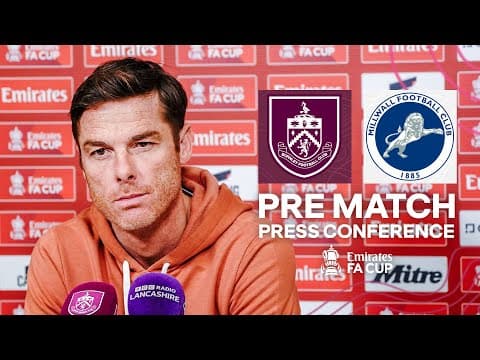 Scott Parker's Press Conference On FA Cup Clash Against The Lions | PRESS | Burnley v Millwall