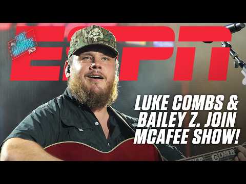 Luke Combs & Bailey Zimmerman talk BigXthaPlug, Alex Warren, GameDay & more! | The Pat McAfee Show