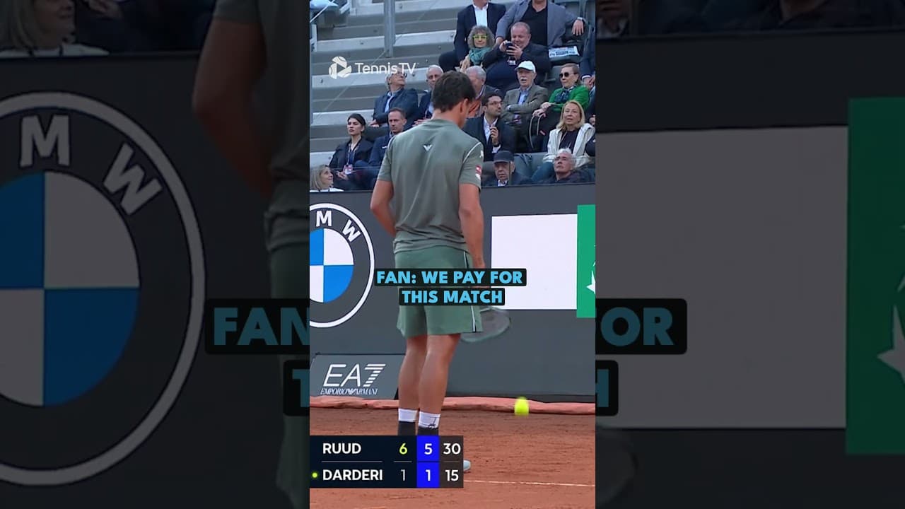 Darderi FUNNY Fan Moment In Rome 🤣