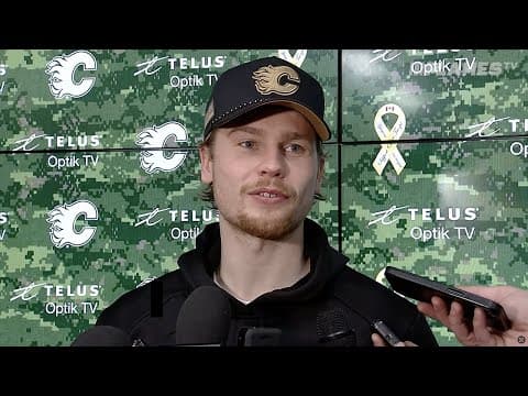 Post-Game | Connor Zary - 04.12.25