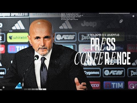 SPALLETTI & CABAL Speak After Bologna-Juventus 0-1 | PRESS CONFERENCE 🎙️