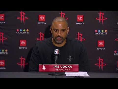 Ime Udoka with a Press Conference vs Nets