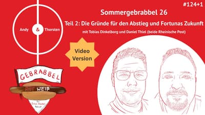 [VIDEO VERSION] #124+1: Sommergebrabbel 26 – Teil 2: Die Gründe für den Abstieg und Fortunas Zukunft