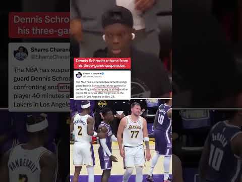 Dennis Schroder is back (🎥 ladeig/X)