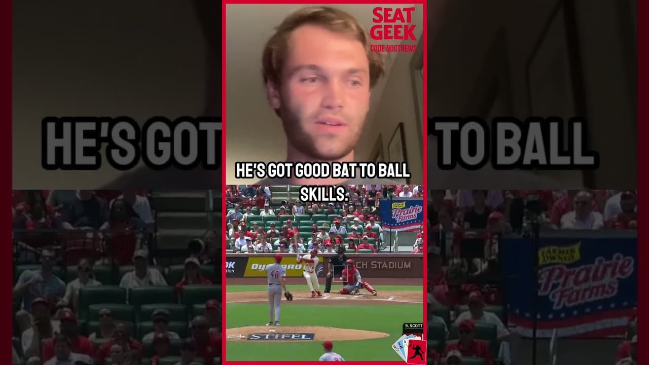 Does Victor Scott Have a Future with the Cardinals? #STLCards #Cardinals #MLB #Baseball #Shorts