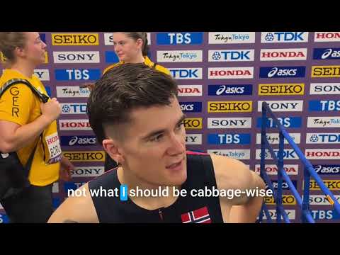 (English captions) Jakob Ingebrigtsen after not making 1500 semis at 2025 World Championships