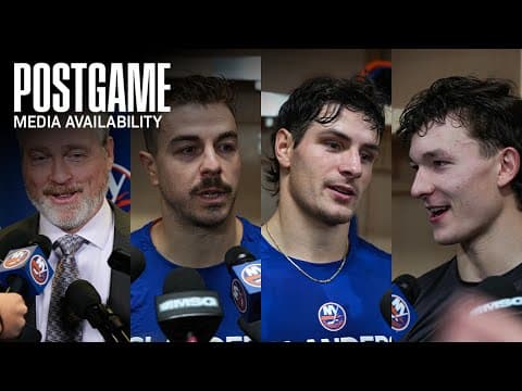 New York Islanders Postgame Availability | NYI at VGK (11/13/25)