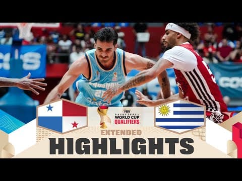 Panama 🇵🇦 v Uruguay 🇺🇾 | Extended Highlights | FIBA Basketball World Cup 2027 Americas