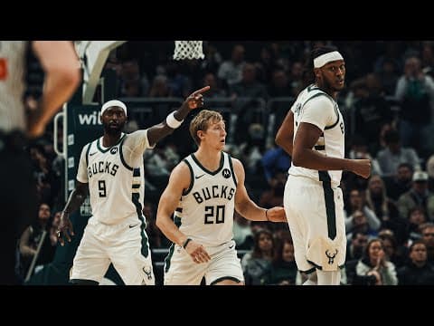 Highlights: Bucks 103 - Trailblazers 115 | 11.24.25