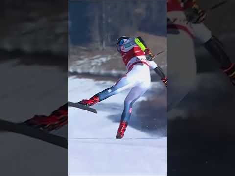 CRAZY SAVE AFTER FLYING😱⛷️