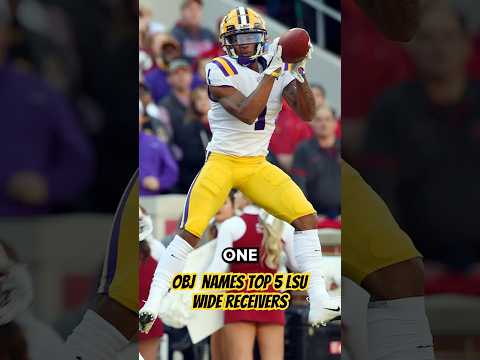Odell Beckham Jr and Ryan Clark name the top 5 Wide Receivers from LSU in the 2000s era #football