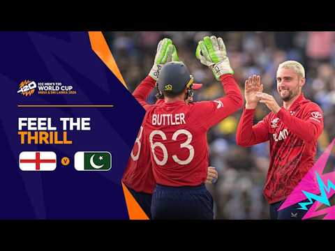 England v Pakistan | Feel The Thrill Preview | Men's T20 World Cup 2026