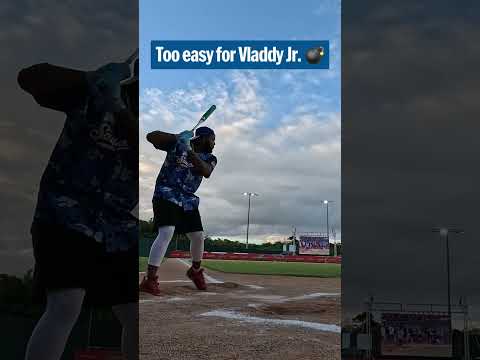 Vladimir Guerrero Jr. was letting them fly at Eladio's Saucegiving Home Run Derby! 😮‍💨