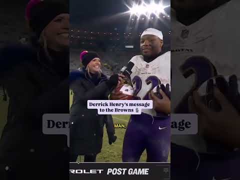 The King has a message for the Browns 👑🤝🐶