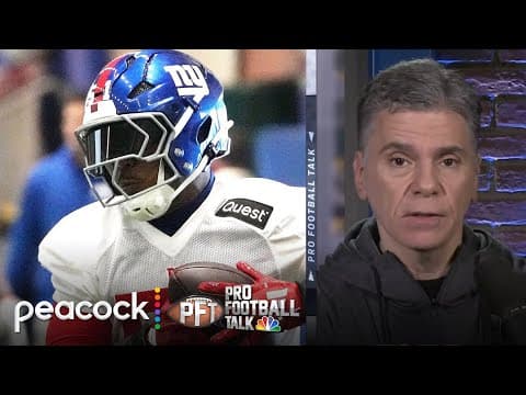 New York Giants’ Abdul Carter benched in first quarter vs. Patriots | Pro Football Talk | NFL on NBC