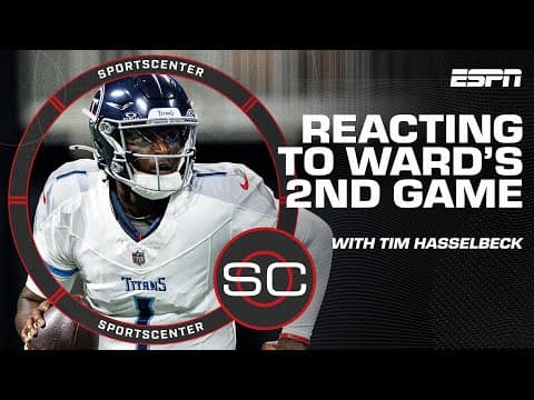 ‘Room for growth’ 🏈 Reacting to Cameron Ward’s 2nd preseason game | SportsCenter