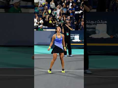 Hard fought 👏 Alex Eala advances to the quarters after an incredible comeback against Sasnovich!