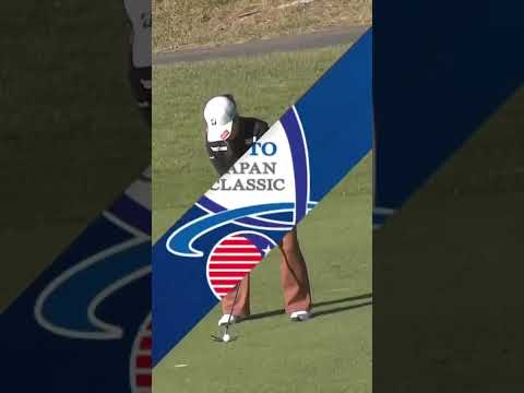 What a shot, Ayaka Furue! 🦅⛳