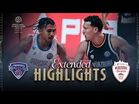 Igokea m:tel v Fitness First Wurzburg Baskets | Full Game Highlights | #BasketballCL 2025-26