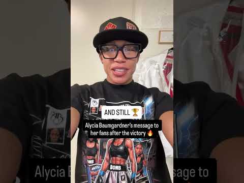 Baumgardner retains her unified belts with the victory in New York City 👏