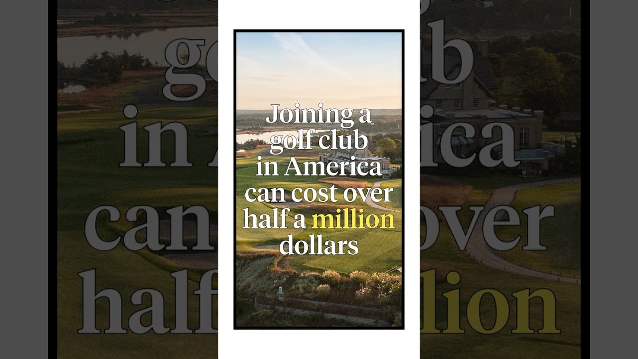 What’s the real cost of joining a private golf club? 🤔