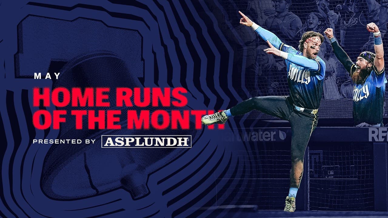 ALL 39 Phillies HOME RUNS from May, presented by Asplundh!