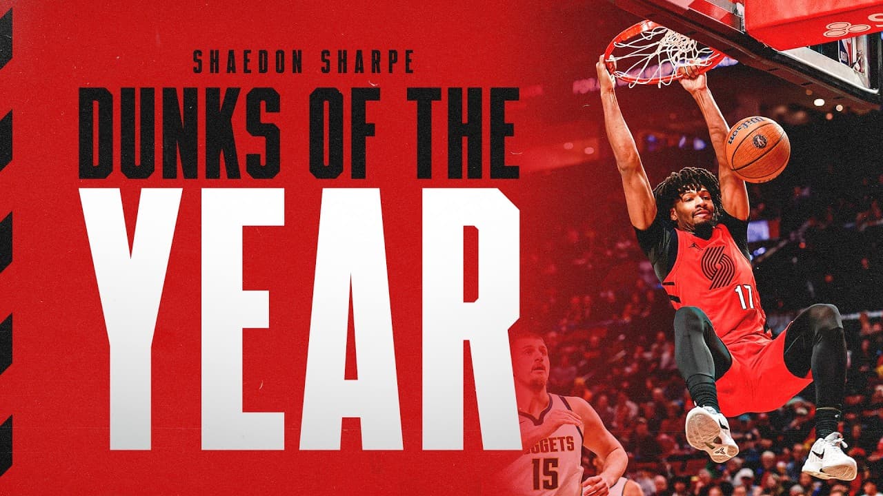 Shaedon Sharpe's Best Dunks | 2025-26 Season | Portland Trail Blazers