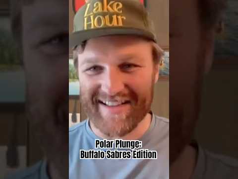 Wyatt Russell 🤝 Beer Sabre 🤝 Lake Erie #hockey #buffalosabres #wyattrussell