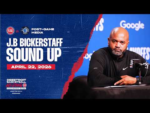 Post-Game Press Conference: J.B. Bickerstaff | Pistons vs. Magic | 04.22.26